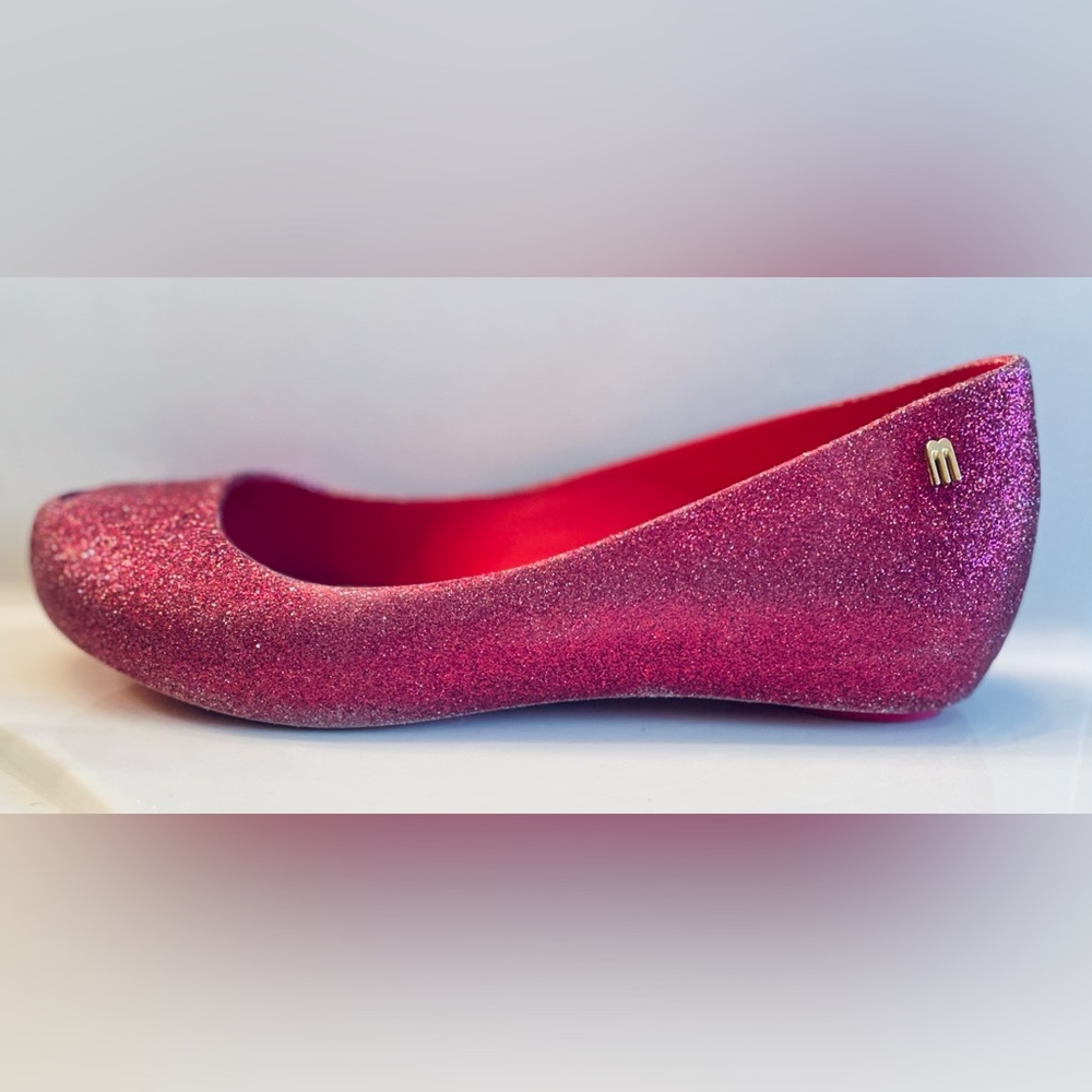 Melissa Pink Flats size US 6